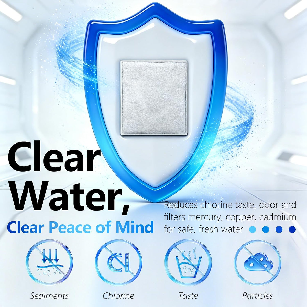 Cat Water Fountain Replacement Filter Fit for Premier Pet Fountain – Essentials for Cats - image 4