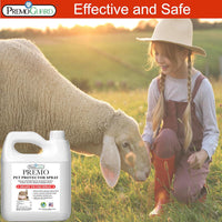 Pet Protector Spray 128 oz | Plant Based Non-Toxic Treatment | Premo Guard