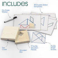 Keeping Busy Tile Matching Dementia Activities for Seniors - Tangram - image 4