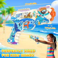 Water Gun Squirter for Kids Squirt Gun 2 Pack – Fun for Kids & Family - 2 Pack: Cute Patten - image 4