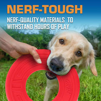 Nerf Dog Tire Flyer Dog Toy Gift Set - Red / 10 Inch - image 4
