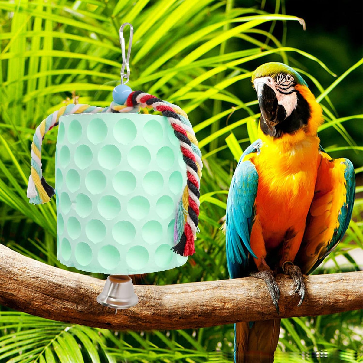 Extra Large Bird Chewing Toy - Green - image 2