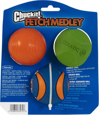 Chuckit! Ultra and Rugged Dog Balls, High-Bounce Fetch, Set of 3 - Medium (2.5") / Fetch Pack 3 - image 3
