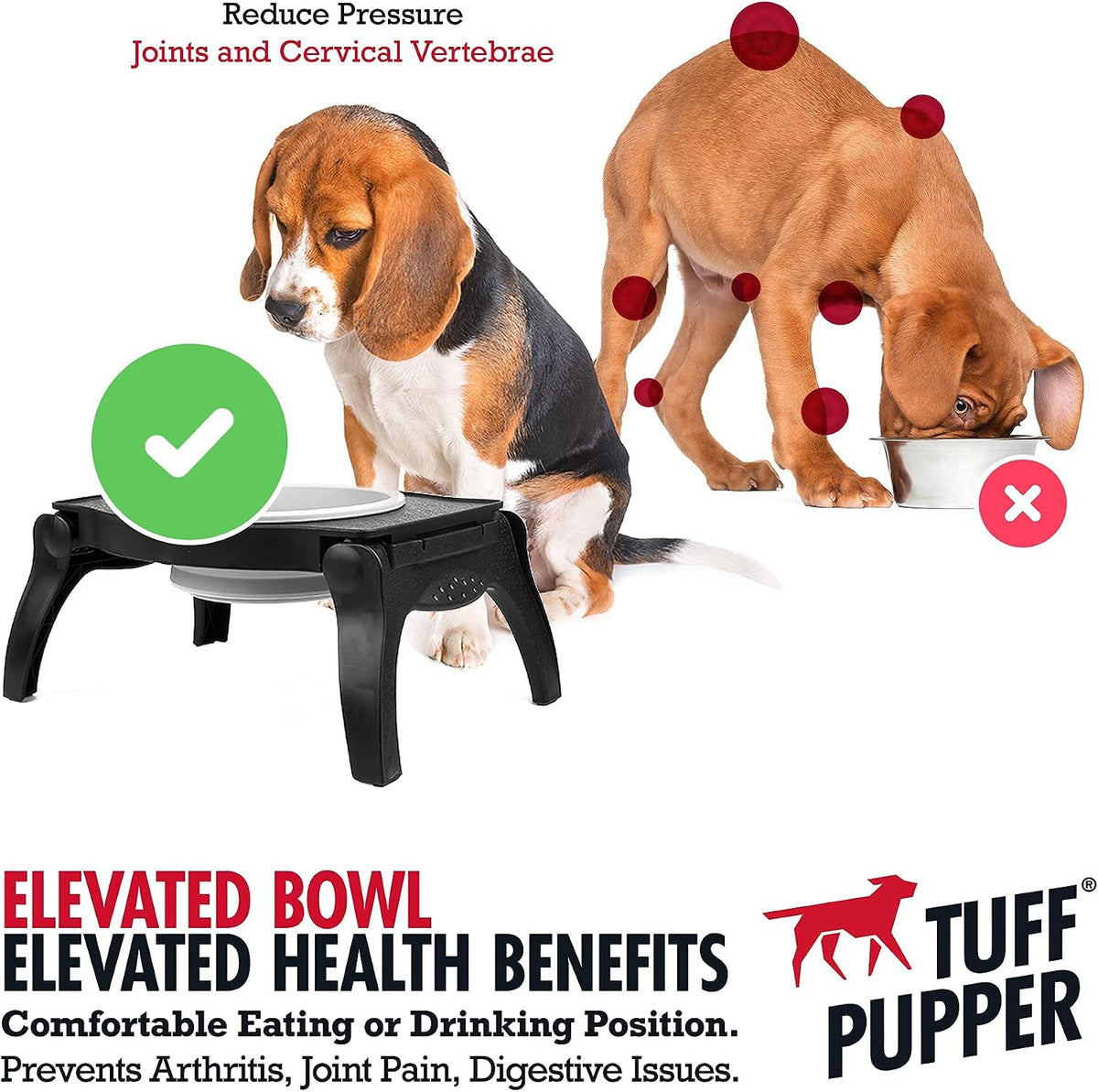 Tuff Pupper Elevated Dog Bowl - image 4