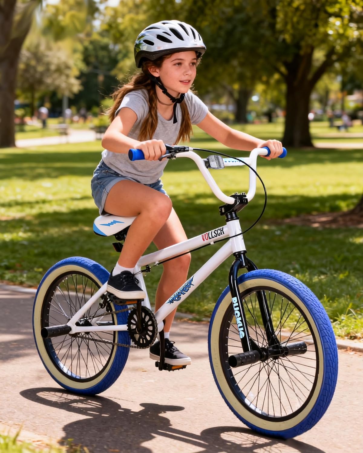 vollsch RUCKUS 20 inch kids freestyle BMX bike with pegs - view 16