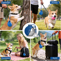 Portable Dog Water Bottle - Sapphire Blue - image 4