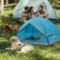ASFANES Foldable Pet Tent for Medium Dogs & Cats - Blue / M - image 4