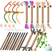 Cat Toys 12PCS Mix Catnip Chew Rope Silvervine Stick for Indoor Cat – Essentials for Cats - MIX-21PACK