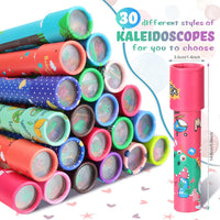 Yunsailing mini vintage style kaleidoscopes, 30 pack of cardboard party favors - view 3