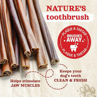 Natural Farm Collagen Dog Chews (3-5”, 10 Units), Odor-Free Long Lasting Bully Sticks & Rawhide Alternative Dog Treats, 95% Collagen Low Fat, High Protein – Small & Medium Dogs