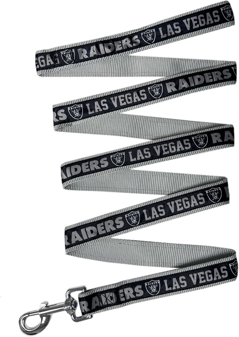 Pets First NFL Licensed Philadelphia Eagles Pet Leash - Raiders / Small