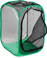 RESTCLOUD 36" Large Monarch Butterfly Habitat - Black with Green