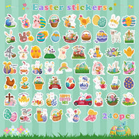 36 Sheets Stickers for Kids, Cute Stickers Pack for Scrapbook - Easter Basket Stuffers - image 3