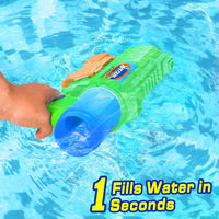 Super Water Gun for Kids Adults: 2 Pack Super Water Gun Soaker 1200cc - Green Blue - image 4