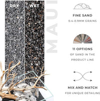 Ultum Nature Systems Controsand Maui Aquarium Gravel (8L) - Small Pebbles for Fish Tank - Planted Rocks - Substrate - Versatile Stones