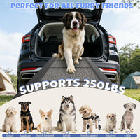 Dog Ramp for Car, Truck, 63"x17" Folding Non-Slip Pet Ramp for Large Dogs – Essentials for Dogs - 63" L x 17" W - image 4