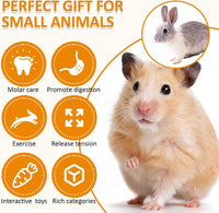 52Pcs Rabbit Chew Sticks, Guinea Pig Toys - 28Pack-hamster toys - image 4
