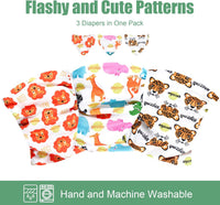 wegreeco Small Dog Diapers Male - Magic with Hook & Loop Closure / X-Small / 3 - image 2