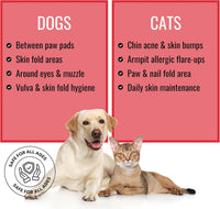 NOVEHA Pet Wipes, Formulated Pet Wipes - 150 Topical Wipes - image 4