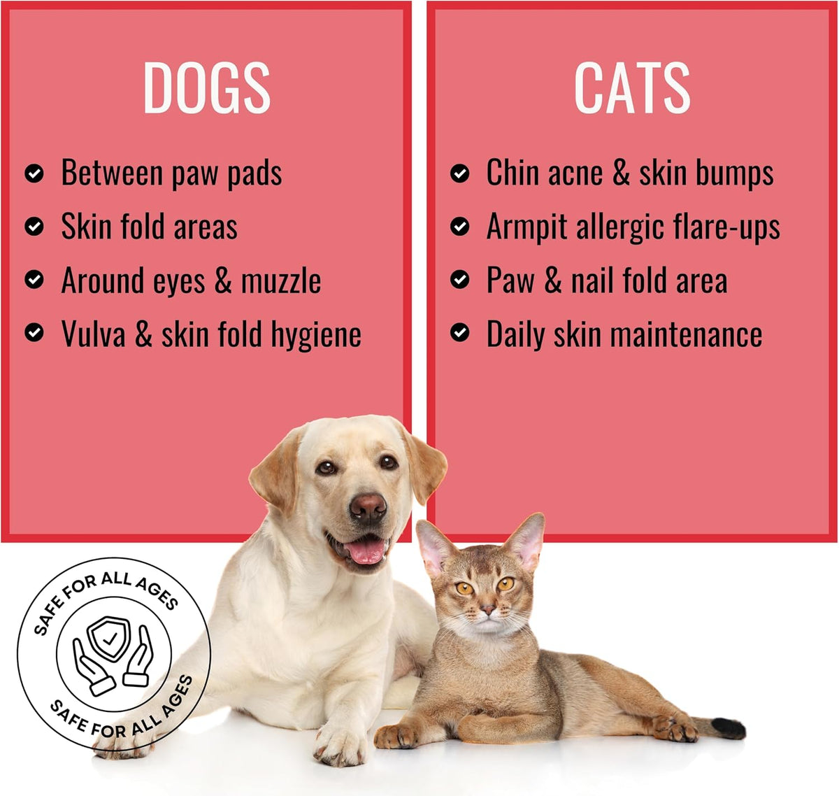 NOVEHA Pet Wipes, Formulated Pet Wipes - 150 Topical Wipes - image 4