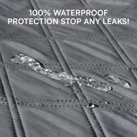 Luciphia Waterproof Couch Cover for Dogs - Grey / 30" x 70" (Pack of 2) - image 2