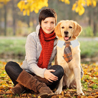 ADOGGYGO Fall Dog Neck Tie - Large / Orange - image 2