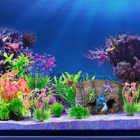 CousDUoBe Fish Broken Barrel Decor Fish Tank Decorations Betta Fish - 9 Pcs - image 2