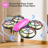 Swifsen Drones for kids Camera - Pink Drone-With Camera - image 3