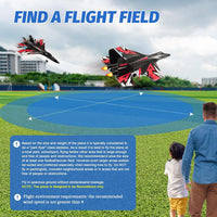 SU-27 RC Airplane,2.4GHz 2 Channel Remote Control Plane with Gyro Night Lights and 2 Batteries - Black - image 4