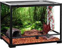 36x24 in Forest Terrarium Backdrop Green Tree Reptile Habitat - 30x12in/75x30cm - image 4