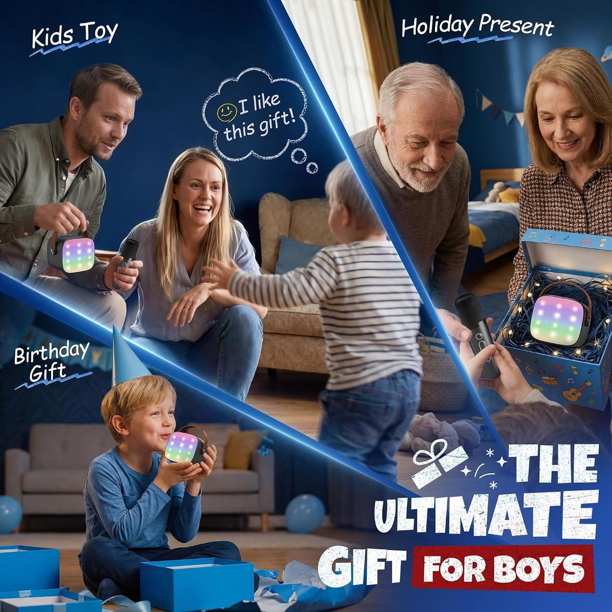 YLL Karaoke Machine for Kids - Black - image 2