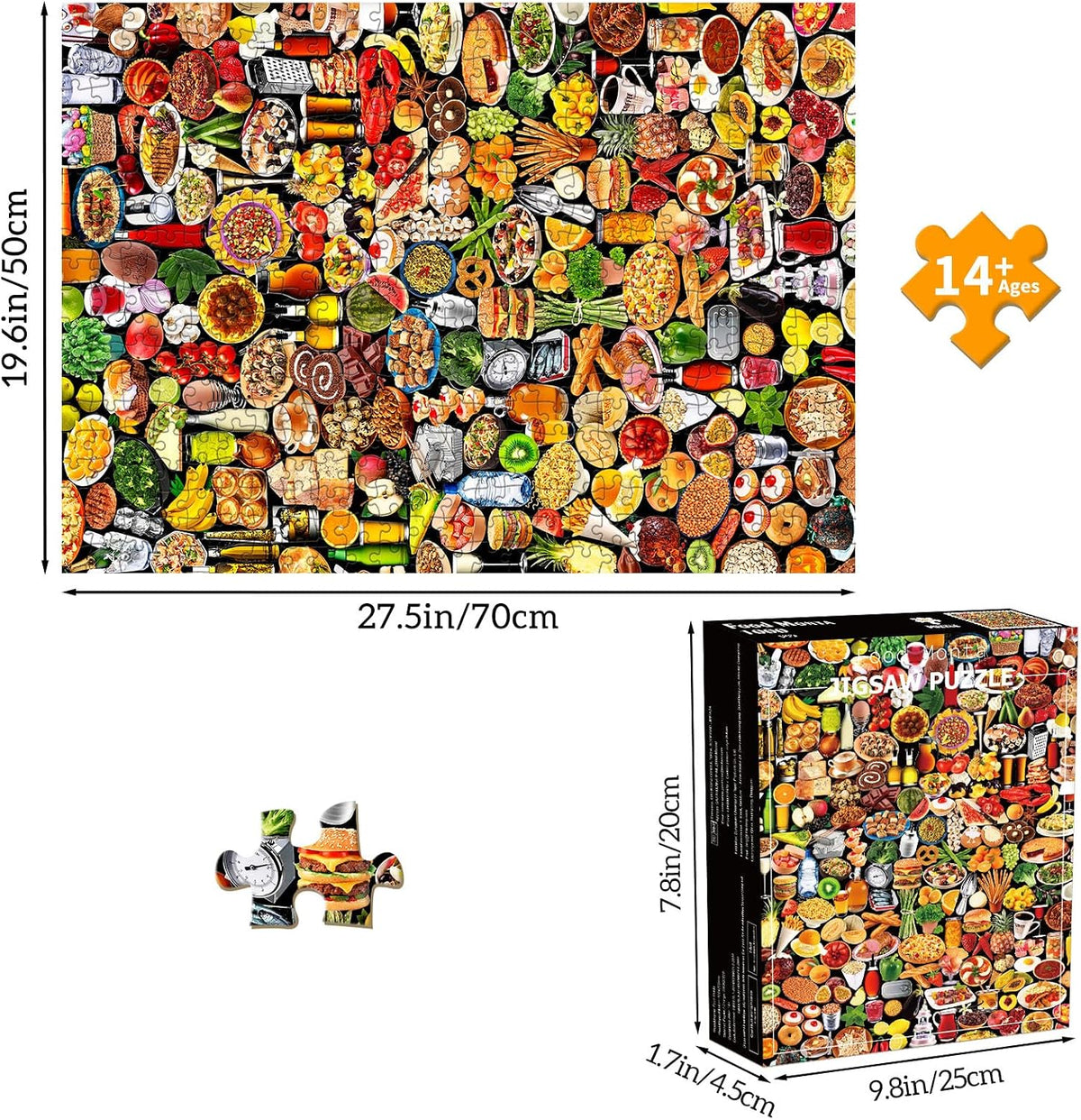 Funny Dog Pizza Jigsaw Puzzles, Food Kitchen - Monta Food - image 3