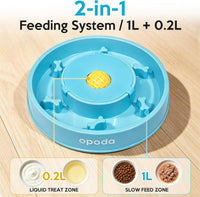 Slow Feeder Dog Bowls, Fun Slow Feeding & Lick Bowl with Rolling Ball – Essentials for Dogs - image 2