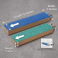 Bird Cage Perch Stand 2-Pack, Beak and Foot Grinding Platform - image 3