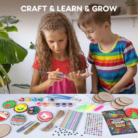 EPUMP Glow in the Dark Wooden Painting Kit for Kids - Wooden Painting Kit - image 4