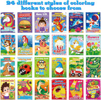 Omgouue 36 pack Halloween coloring books for kids with ghosts and pumpkins - view 20