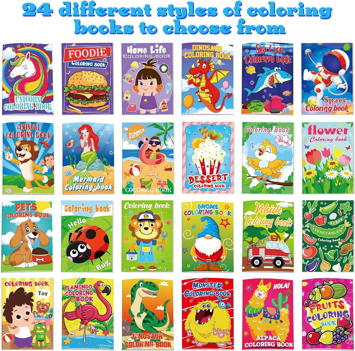 Omgouue 36 pack Halloween coloring books for kids with ghosts and pumpkins - view 20