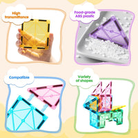 Anbalulu 134PCS Magnetic Building Tiles - 20PCS - image 3