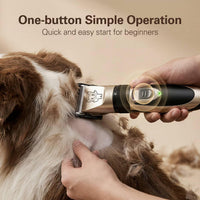 Highdas Dog Clippers for Grooming Low Noise - Grey - image 4