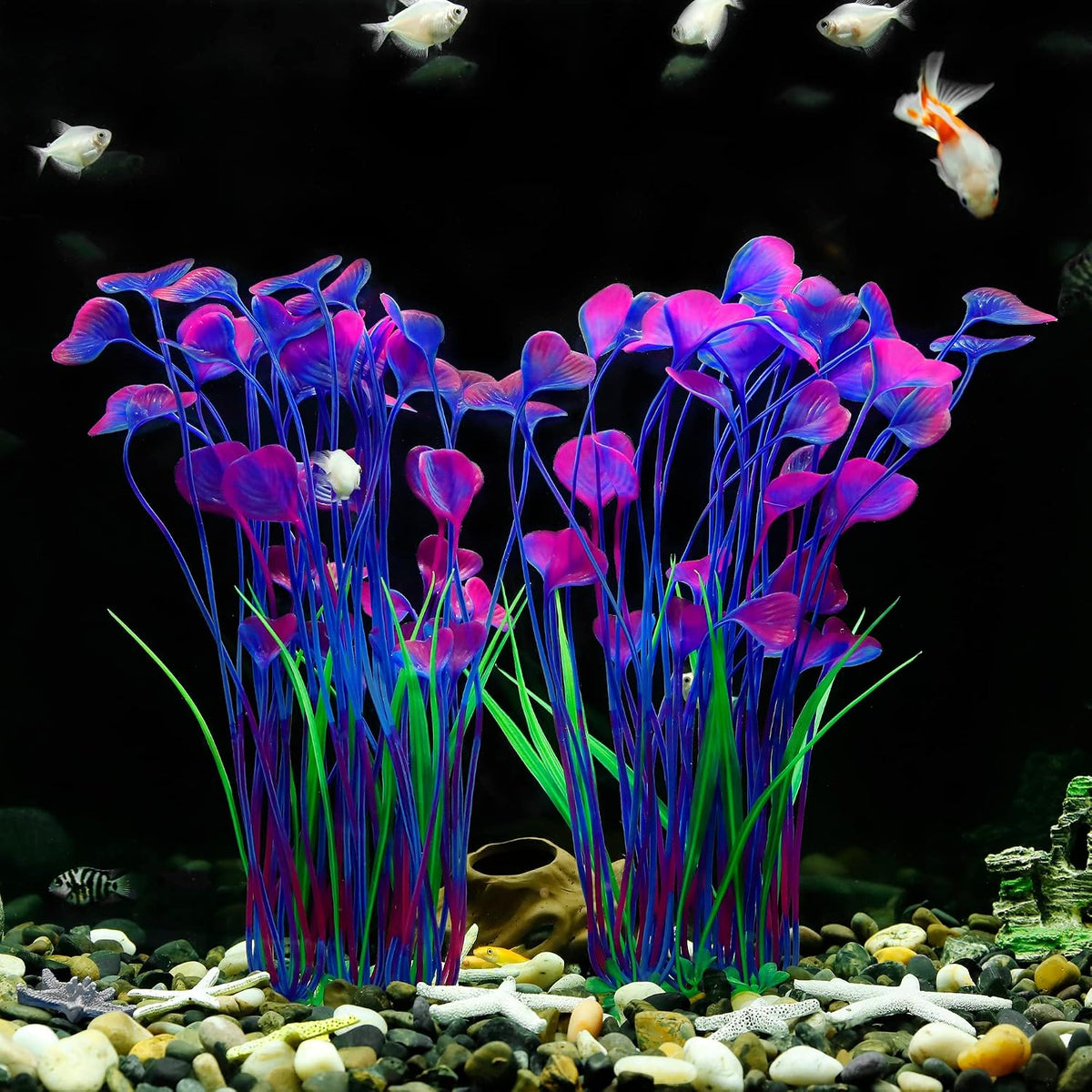 MyLifeUNIT Aquarium Plants - Purple - image 3