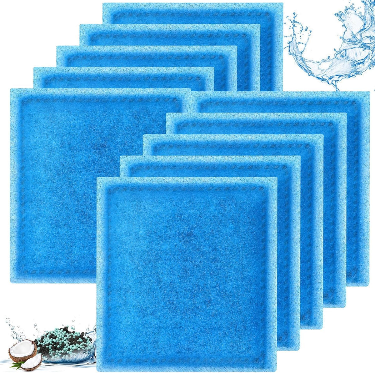 Aquarium Filter Replacement Cartridge - Rite-Size C / Size C-10pcs
