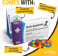 Funny Prank Pill Box Candy, Gag Gifts for Men - Anti A**hole - image 3