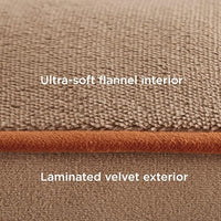 Bedsure Orthopedic Dog Beds for Small Dogs - Washable Small Dog Cat Bed Waterproof, Comfort Pet Couch Sofa with Washable Removable Cover, Pets Bed with Nonskid Bottom, Hazel, 24"