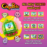Giga Pets Interactive Digital Pet Toy, Boys & Girls, Ages 6+ - Pixie Green - image 4