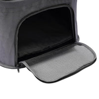 2 Tiers Pet Stroller,4 Wheel Dog Stroller Cat Strollers,3.07lbs Pet Gear Foldable Jogger Travel Cart,Grey Cat Carrying Cart with Storage Basket for Small Medium Pet (Grey)