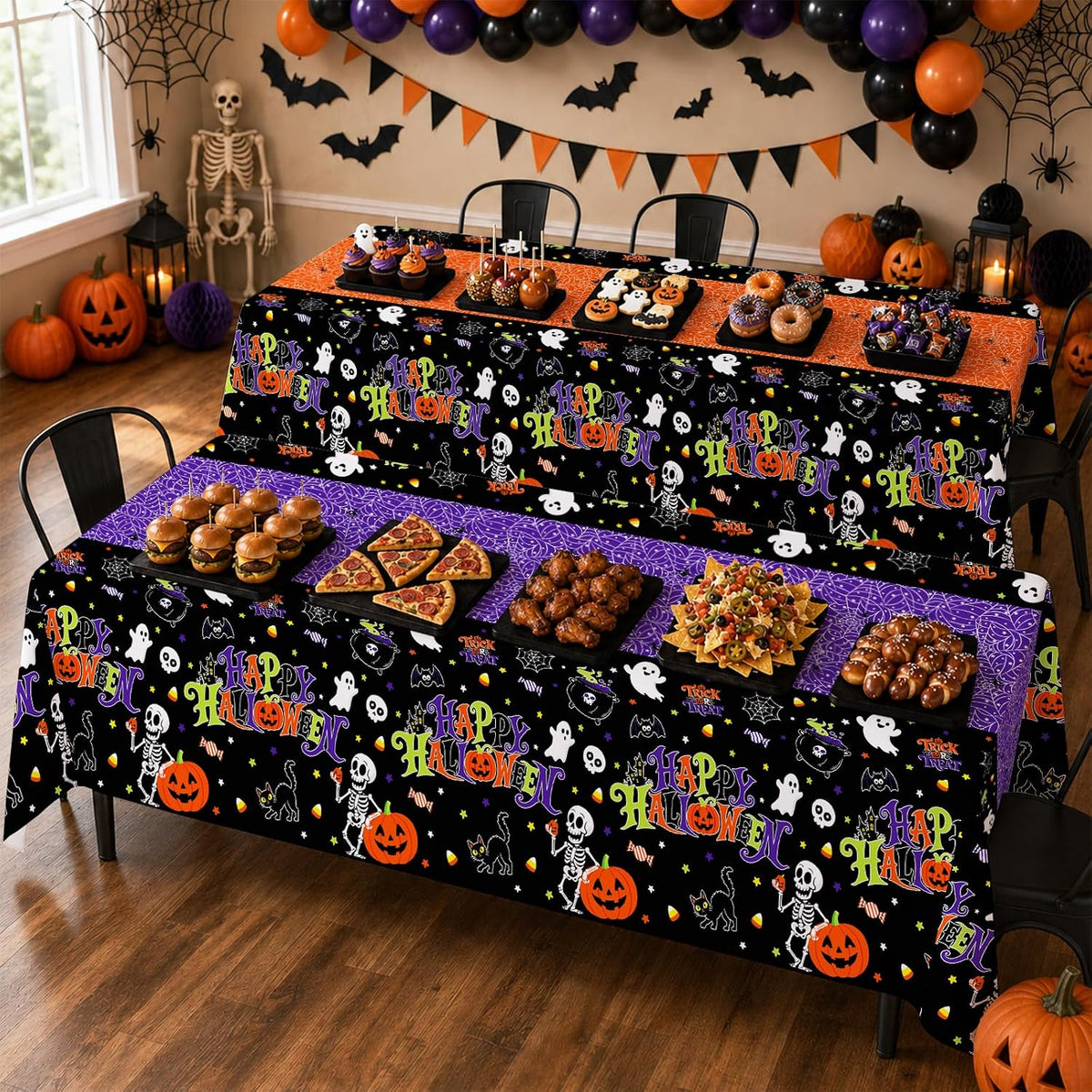 Gatherfun Ice Cream Party Supplies: 2-Pack Ice Cream Birthday Party - Hallooween - image 3