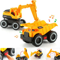 Dwi Dowellin Toddler Boy Toys for 3 4 5 6 Year Old - Construction Truck - image 3