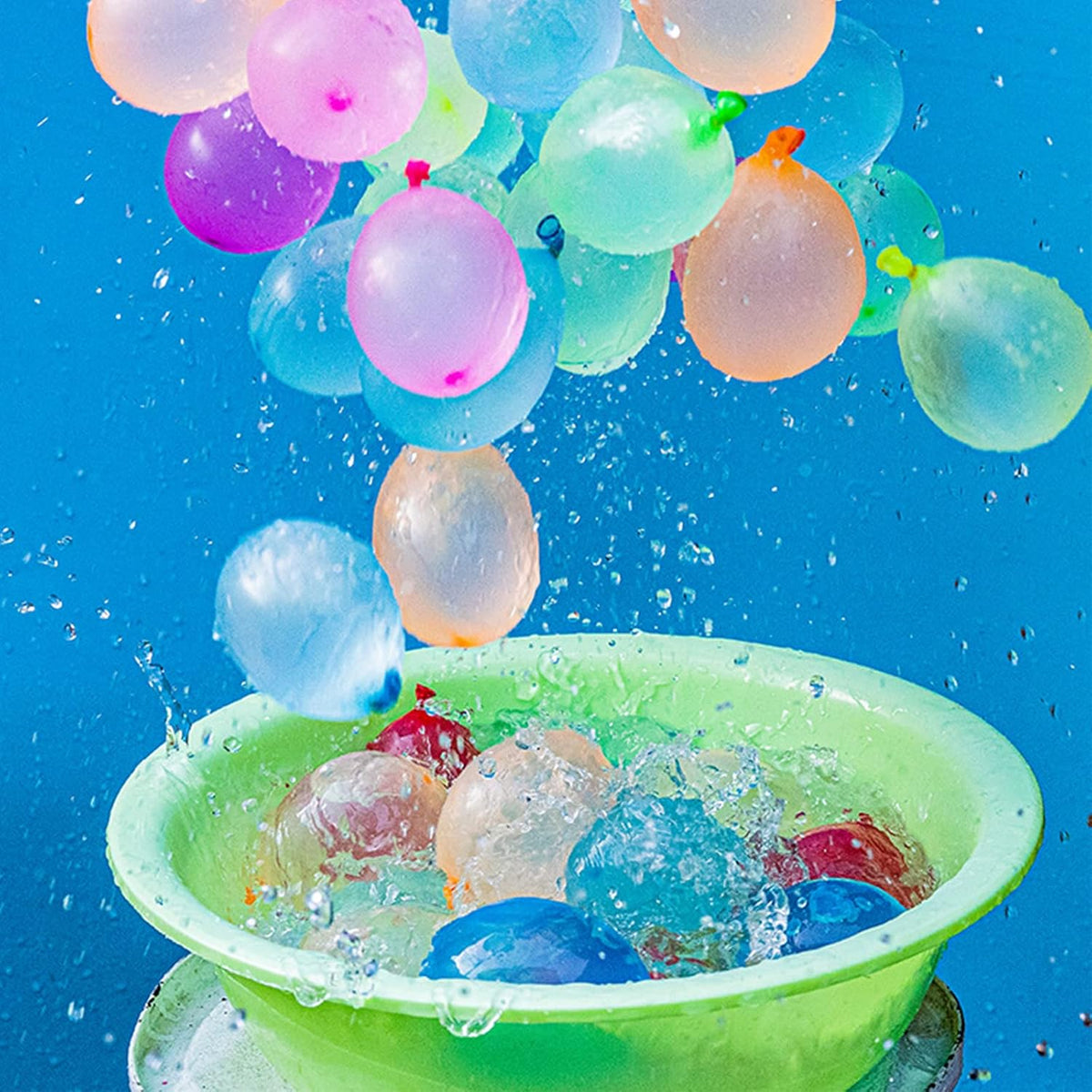 1700 Pack Water Balloons with Refill Hose Nozzle Eco-Friendly Latex - image 2