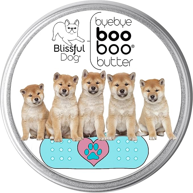 The Blissful Dog 4 oz TIN Shiba Inu Booboo Butter