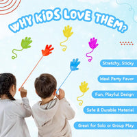 Giraffe 75 Pcs Sticky Hands for Kids - Sticky Hands (350 pcs) - image 4